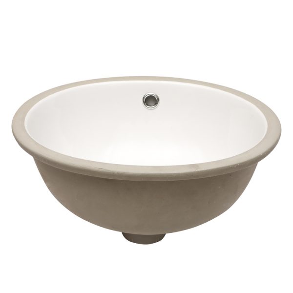 Large Oval Vessel Sink Vessel Sinks Under Counter,White Vessel Sink,Ceramic Vessel Sink Bowls for Bathroom