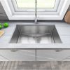 18 Gauge 32inch Undermount Handmade Sink Single
