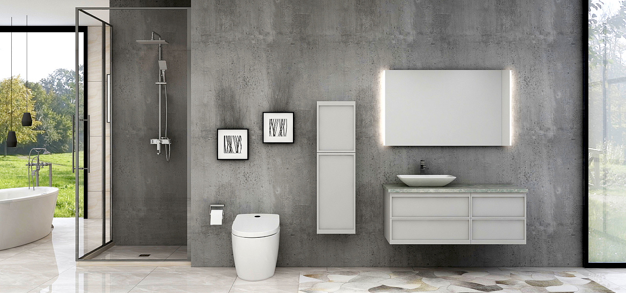 automatic sensor flush siphonic bathroom ceramic smart toilet