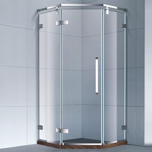 Bathroom 8mm Glass Frameless Hinge Shower Door Tempered Glass Shower Enclosure Room MP01131Z