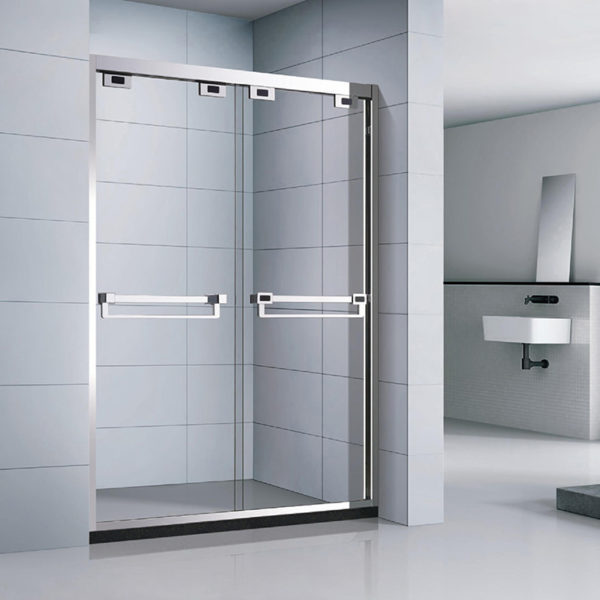 China Shower Door supplier bathroom shower room Frameless Hardware Aluminum Profile Stainless Steel Shower Door 01 MP2122