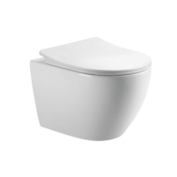 China factory supplier cheap bathroom ceramic sanitary ware bathroom wall mounted toilet 2