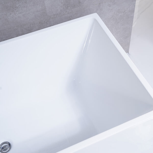 Modern cupc certificate acrylic free standing bathtub cheap bathroom freestanding soaking customize size  acrylic bathtubs - Imagen 6