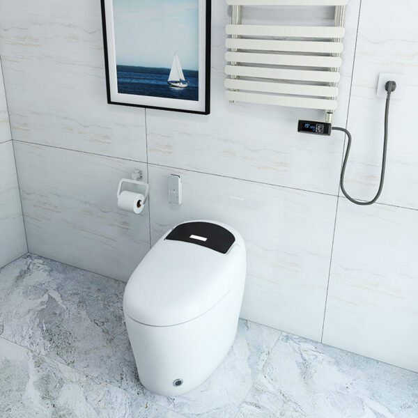 Factory wholesale high quality bathroom one piece siphonic wc modern ceramic intelligent toilet MP BM071 – Bild 3