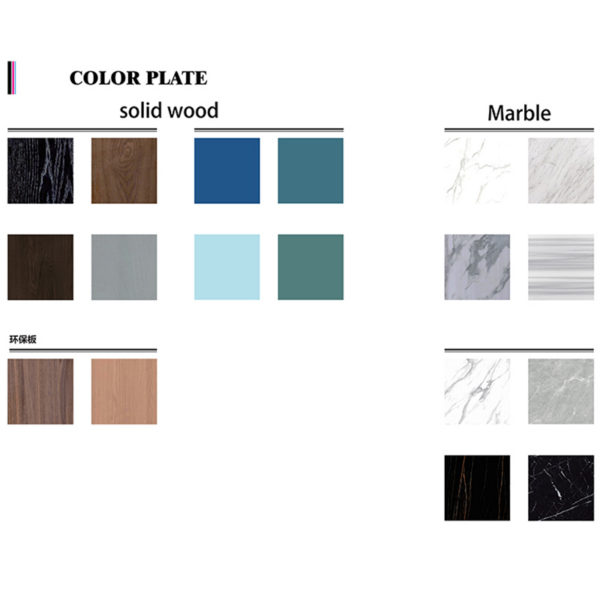 Modern Design Bathroom Vanity With Double Sink Cabinet Various Colors And Specifications