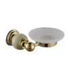 Bathroom accessories classic design chrome brass bathroom finish square soap dish holder 1 2001A