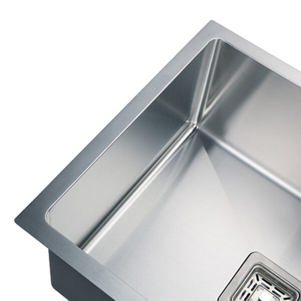 Durable Under Kitchen Sink Stainless Steel Single Bowl Modern Square Brushed Farmhouse Kitchen Sinks - Imagen 12