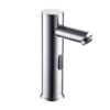 MOPO water saving sensor basin faucets single hole brass body chrome polished plating deck mounted sense faucets 1 MP 6104