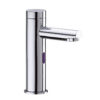 MOPO water saving sensor basin faucets single hole brass body chrome polished plating deck mounted sense faucets 4