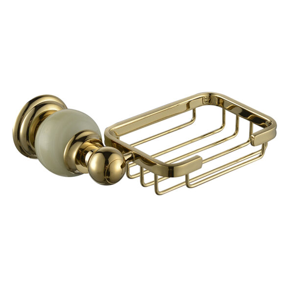 Modern luxury brushed square stainless steel bathroom accessories set - Image 16