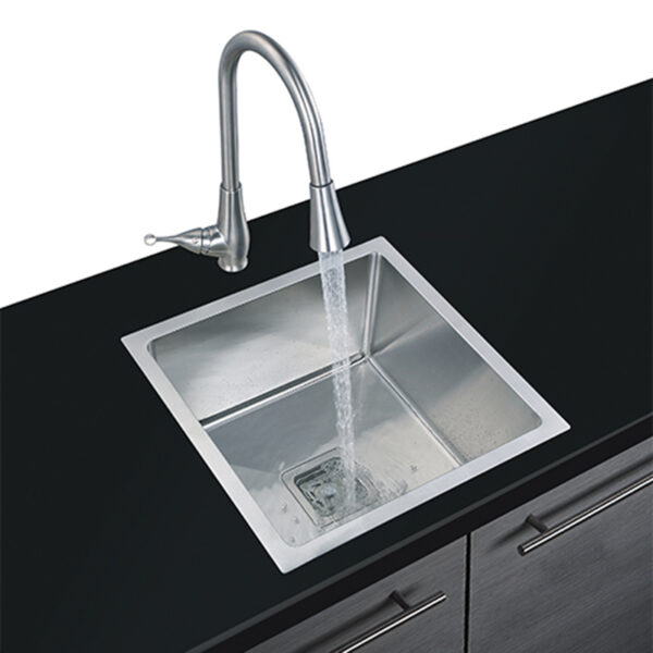 Wholesale Custom Modern High Grade 304 Stainless Steel Single Bowl Basin Freestanding Sinks Kitchen Sink - Imagen 12