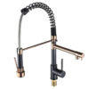 faucet manufacturer factory price wholesale Superior quality chromeplate copper sink mixer tap single handle pull out kitchen faucets 1