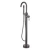 faucets professional manufacture bathroom brass gold plating floor mounted bathtub faucet with Handheld Shower 1 mopo bathtub faucet