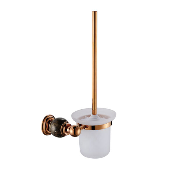 High quality bathroom accessories wall mounted stainless steel hotel bathroom accessories toilet brush holders - Image 6
