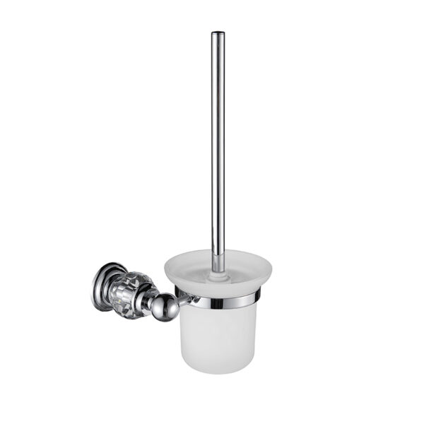 High quality bathroom accessories wall mounted stainless steel hotel bathroom accessories toilet brush holders - Image 7