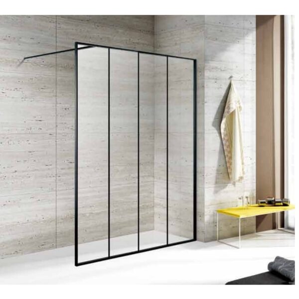 Tempered glass shower door
