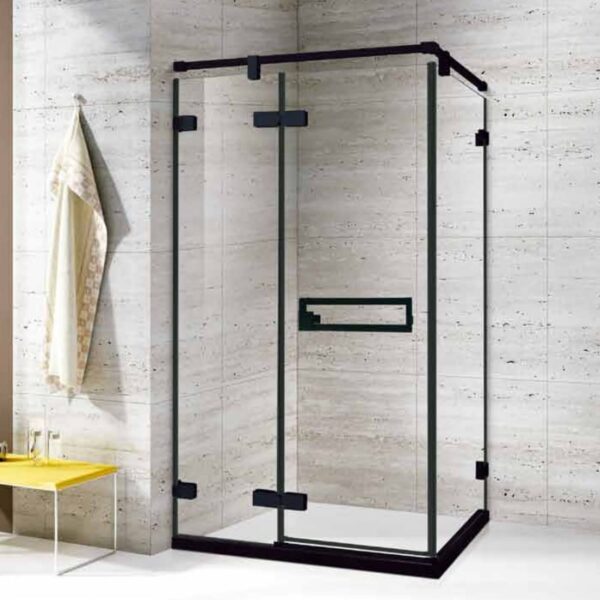 Sliding door hotel shower door