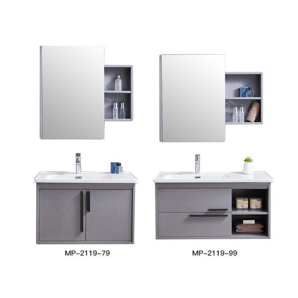LED Mirror Luxury Freestanding Bathroom Cabinet
