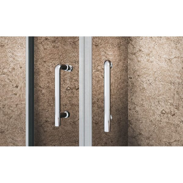 Hotel luxury minimalist glass shower door