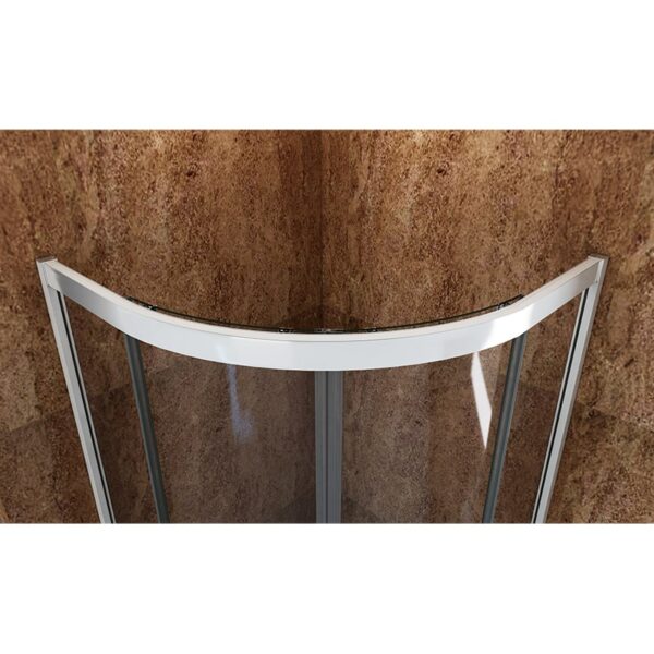 Hotel luxury minimalist glass shower door