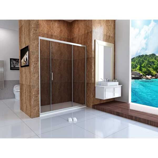 Custom Sliding Glass Bathroom Shower Door