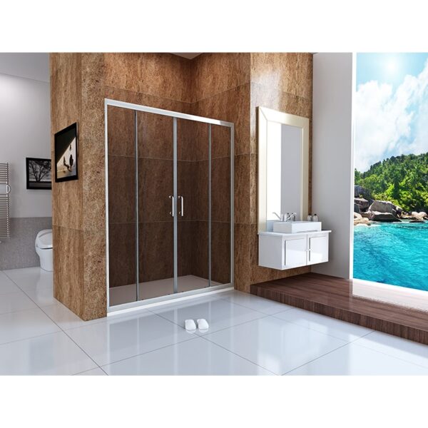 Custom Sliding Glass Bathroom Shower Door