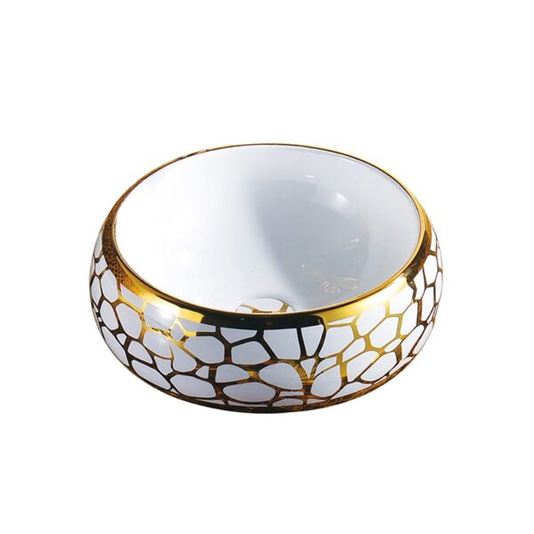 Bathroom Amenities Gold Plated Bathroom Vanity
