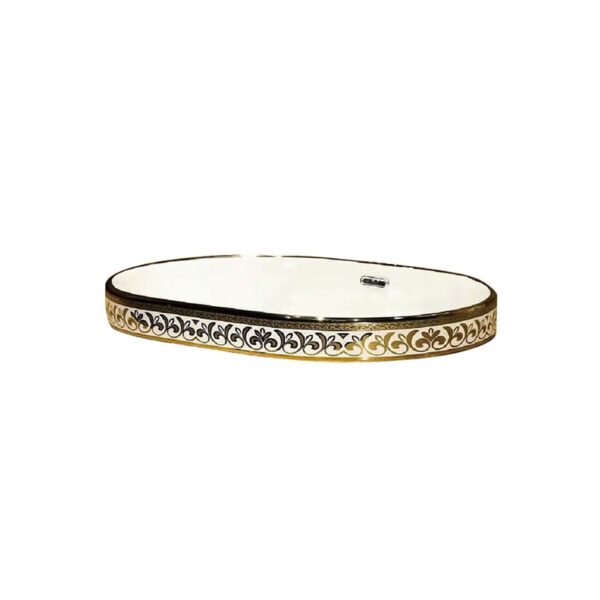 High Quality Electroplated Oval Basin