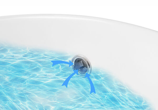 Factory prices luxury bathroom solid surface freestanding sink wash basin Exquisite overfall gap