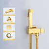 Brass Toilet Bidet Spray Handheld Bidet Diaper Set Bathroom Shower Set Sprayer Jet Douche Kit_3