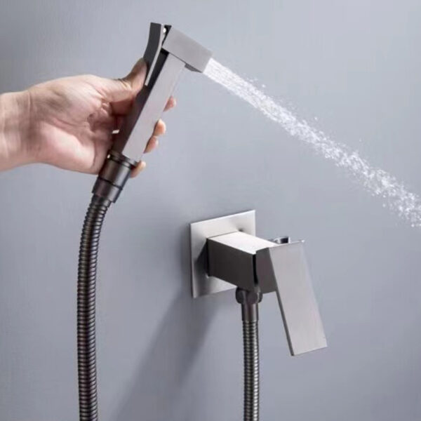 Brass Toilet Bidet Spray Handheld Bidet Diaper Set Bathroom Shower Set Sprayer Jet Douche Kit_5