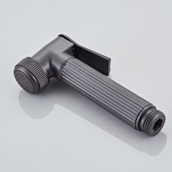 greytoiletspray Toilet Brass Hand Held Bidet Spray Shower Head Douche Kit Shatta Copper Valve Bathroom Bidet Sprayer _04