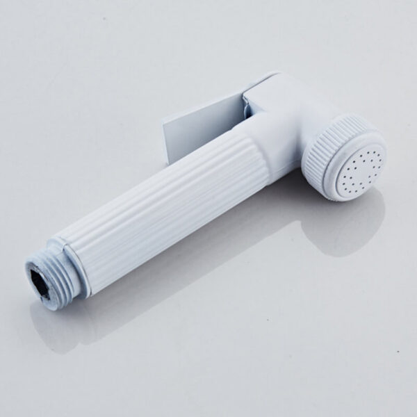 whitetoiletsprayToilet Brass Hand Held Bidet Spray Shower Head Douche Kit Shatta Copper Valve Bathroom Bidet Sprayer _06
