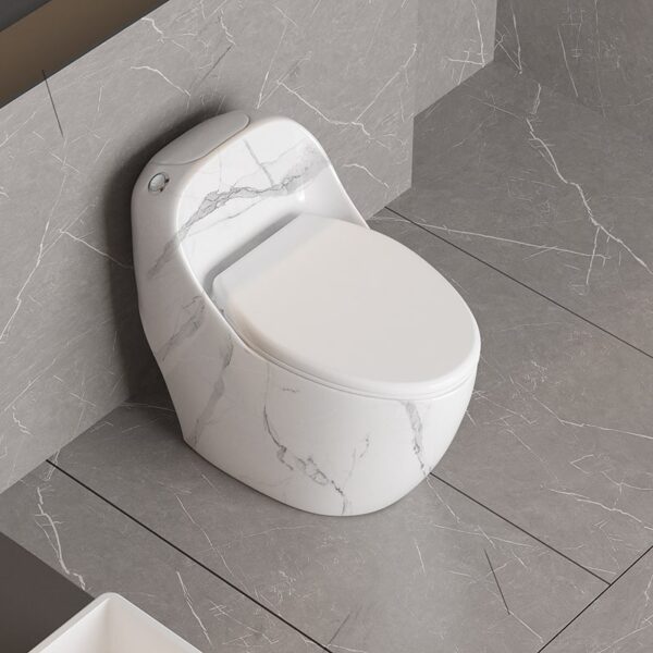 2023 New Sanitary Ware Bathroom Ceramic Color Toilet WC One Piece Toilet 22