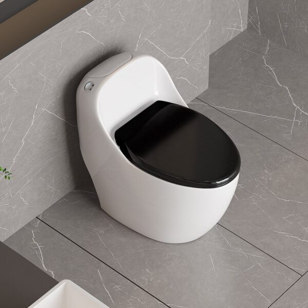 2023 New Sanitary Ware Bathroom Ceramic Color Toilet WC One Piece Toilet - Imagem 19