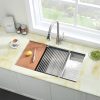 30 Inch Handmade Kitchen Sink 16 Gauge