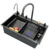 304 Stainless Steel Flying Rain Waterfall Sink