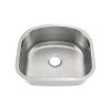 5052A China Factory Prep Sink Brushed Satin