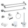 6 Piece Modern Chrome Towel bar Set.jpg 800x800