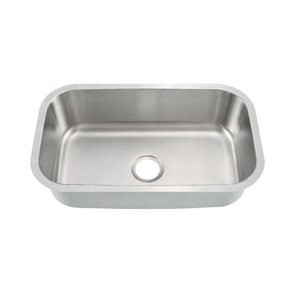 Single Bowl Undermount Stainless Steel ADA Sink 304 Stainless Steel Sinks