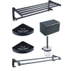 Aluminum Bathroom Hardware Set Wall Mounted Bathroom
