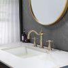 Antique Wash Basin Faucets Brushed Gold Faucets