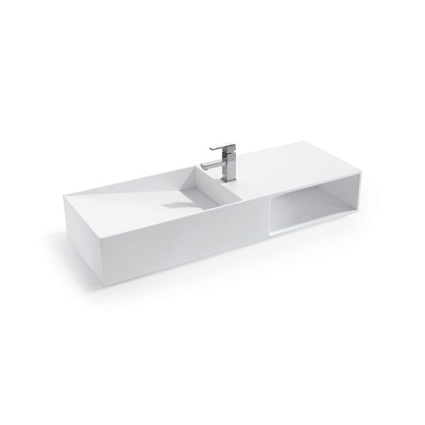 Artificial Stone Wallhung Sinks Hanging Basin Stone Wash Sink