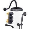 Bathroom 9 Inch Wall Mounted Shower Tub.jpg 800x800
