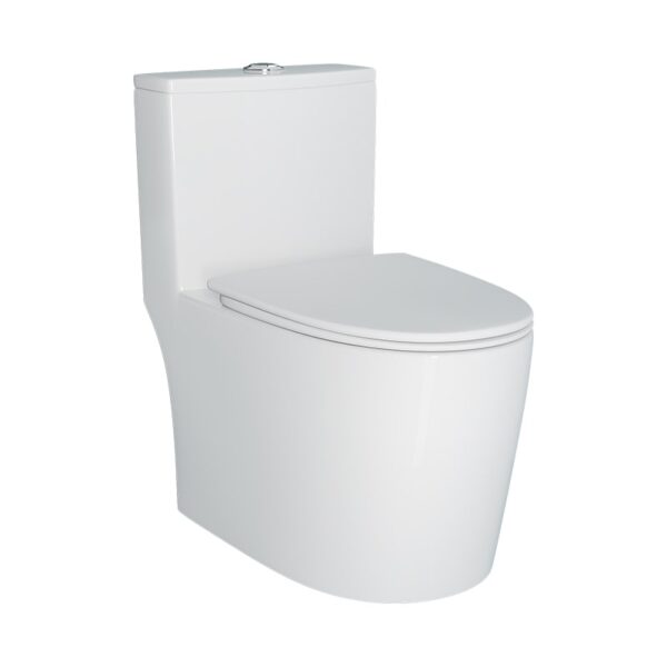 Badezimmer Keramik Dual Flush Einteilige Toilette Günstige Sanitärkeramik Keramik WC Toilette MP8196