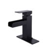 Bathroom Faucets Waterfall Bathroom Basin Faucet Mixer Tap Wash Basin Faucet 1