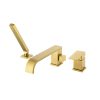Bathroom Manufacturer Three Hole Chrome Brass Bathroom