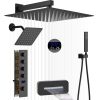 Bathroom Matte Black Shower System Temperature Display.jpg 800x800