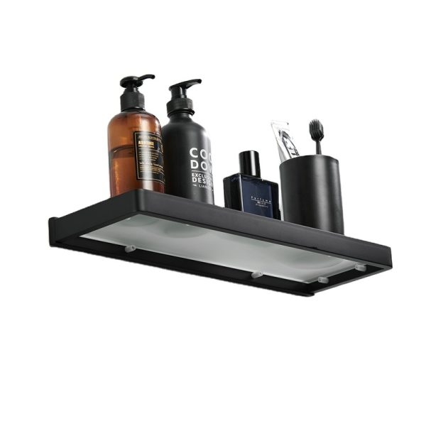 Bathroom Shower Accessories Wall Shelves Bathing Placement Platform Metal Rust-proof Bathroom Rack Shelf