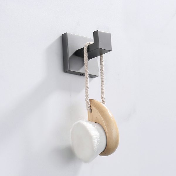 Bathroom Small Stainless Steel Wall Attachments Single Robe Hook Coat Hanger Hooks Bathroom Towel Hooks